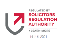 Regulated by Solicitors Regulatory Authority